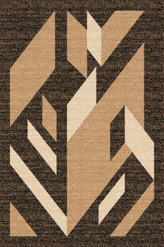 Dywan nowoczesny do salonu Agnella KANAS Czarny STANDARD