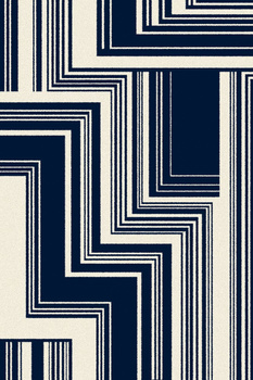 Dywan nowoczesny do salonu DECOST Granat STANDARD