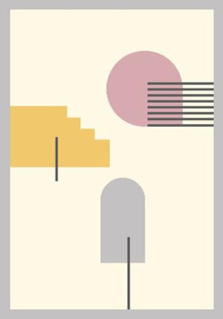 Dywan nowoczesny do salonu IPSA Krem EDEN