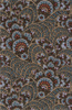 Dywan wełniany do salonu Agnella PAISLEY Copper Brązowy TEMPO