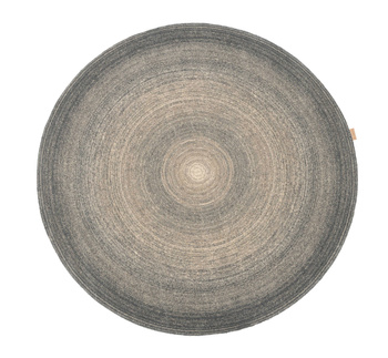 Dywan wełniany do salonu Agnella AIKO Siwy KOŁO CALISIA