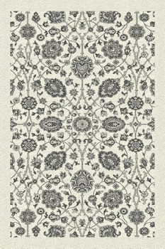 Dywan wełniany do salonu TANTAL Popielaty SMART