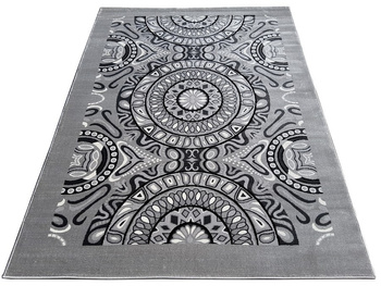 Dywan nowoczesny do salonu AZTEK 260 Szary LAPOS