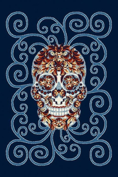 Dywan nowoczesny do salonu OTOST Granat STANDARD