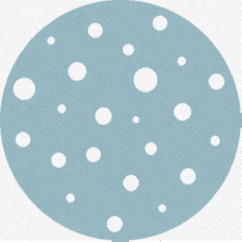 Dywan dziecięcy ARRESO Niebieski TOUCH