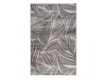 Dywan nowoczesny do salonu PAPROTKA 052 Beżowo Szary FIRUZE