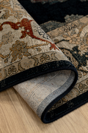 Dywan wełniany do salonu Dywilan PALAZZO Velvet Navy POLONIA