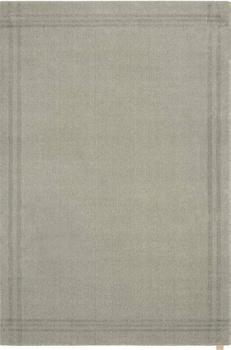 Dywan wełniany do salonu Agnella GRID RIM Szary PLATINIUM