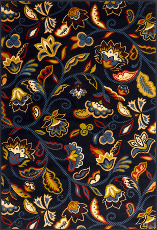 Dywan nowoczesny do salonu FD Agnella SOFIA Granatowy Niebieski STANDARD