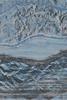 Dywan wełniany do salonu GLACIER Niebieski SPLENDOR
