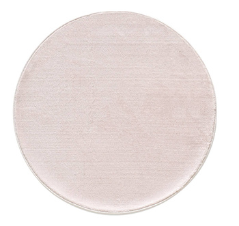 Dywan do salonu, sypialni Shaggy Plusz Beżowy Koło CATWALKING