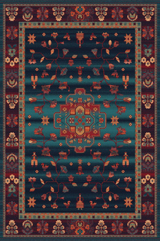 Dywan klasyczny wełniany Agnella TACUBA Granat AGNUS