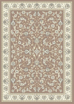 Dywan wełniany do salonu TAMUDA Ciemny Beż MAGIC