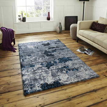 Dywan nowoczesny do salonu Quasal Milano 03 Szary