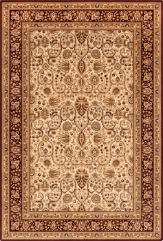 Dywan wełniany do salonu KLIMENE Krem ISFAHAN