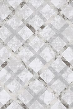 Beżowy nowoczesny do salonu Dywilan ARTE 9 Biało Brązowy GORDION