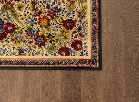 Dywan nowoczesny do salonu FLORIANA Krem Beżowy OPTIMAL