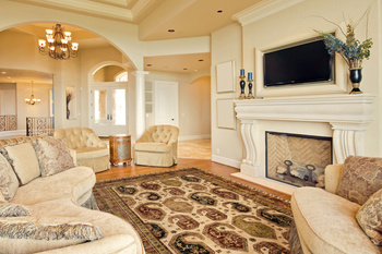 Dywan nowoczesny do salonu FD Agnella SERAP Groszek Zielony STANDARD