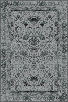 Dywan wełniany do salonu BROOK Szary BASIC