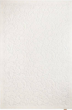 Dywan wełniany do salonu Agnella ALULA Biały GALAXY