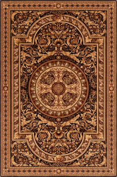 Dywan wełniany do salonu EGON Czarny AGNUS