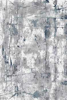 Dywan nowoczesny do salonu Dywilan CZES 2 Szaro Niebieski PRESTO