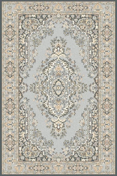 Dywan klasyczny do salonu SHINY Szary Beż ECO