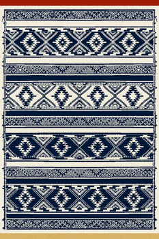 Dywan nowoczesny do salonu JASMIN Granat STANDARD