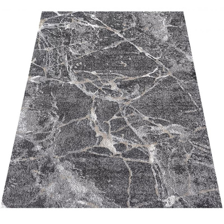 Dywan nowoczesny do salonu KRESKOWO 25 Szary PANAMERO