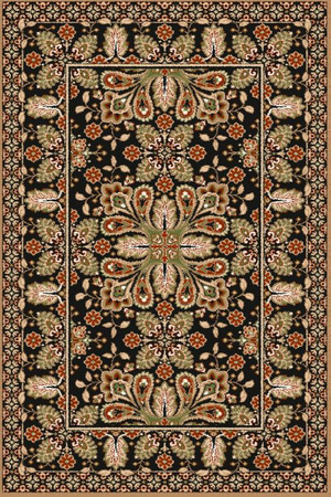 Dywan klasyczny do salonu FD Agnella CUCHA Czarny STANDARD