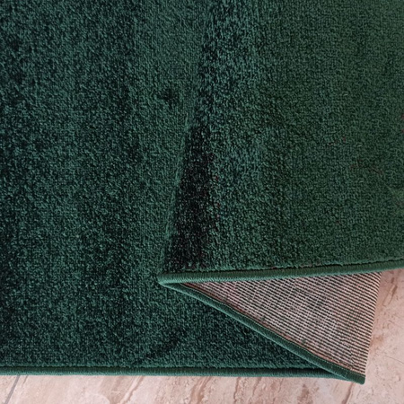 Dywan nowoczesny do salonu GREEN Zielony Butelkowa Zieleń OTTO