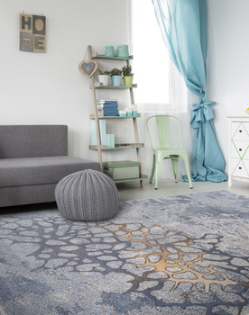 Dywan nowoczesny do salonu FOLGEN Popiel SOFT