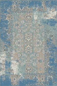 Dywan do salonu Agnella TERNO Błękitny LIDA