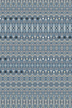 Dywan wełniany do salonu CORELLO Niebieski SPLENDOR