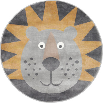 Dywan dziecięcy dla dzieci Agnella LEON LEW Złoty Koło SOFT