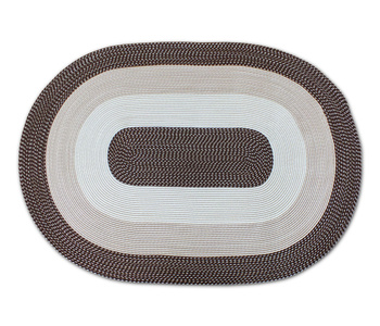 Dywan do łazienki Maestro owalne - brązowe