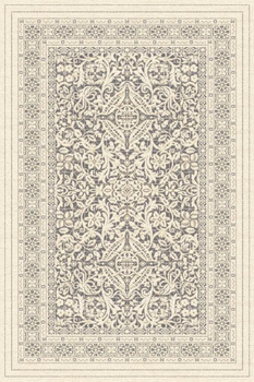 Dywan wełniany do salonu SONKARI Antracytowy ISFAHAN