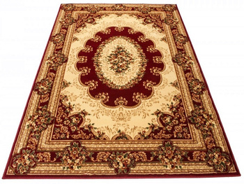 Dywan klasyczny do salonu JAKE 5889 Czerwony YEMEKES