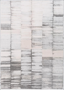 Dywan wełniany do salonu SARDES Popielaty MAGIC