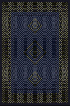 Dywan klasyczny do salonu TAFT Granat STANDARD