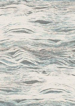 Dywan wełniany do salonu TRADE Niebieski MAGIC