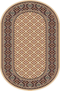 Dywan klasyczny do salonu APIUM Owal Beż STANDARD