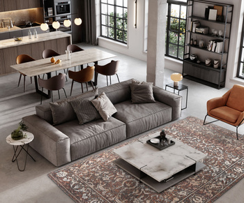 Dywan wełniany do salonu Agnella ANATO Ciemno Beżowy CALISIA