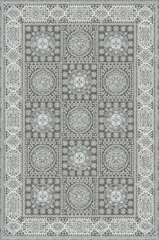 Dywan wełniany do salonu Agnella NOUR Jasny Niebieski ISFAHAN