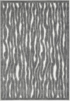 Dywan nowoczesny do salonu NASTO Stalowy Ciemny Popiel HILL