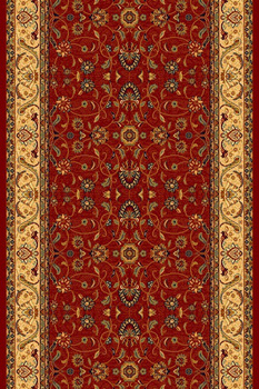 Dywan wełniany na korytarz ARIES Rubin Chodnik OMEGA