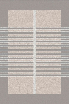 Dywan nowoczesny do salonu NUKO Popiel SOFT