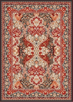 Dywan klasyczny do salonu GIRISZ Czarny GIZEL