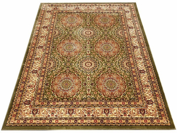 Dywan klasyczny do salonu MARTIN 934 Zielony YEMEKES