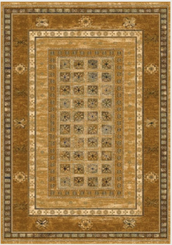 Dywan wełniany do salonu Dywilan ANTIK Miód 2 OMEGA